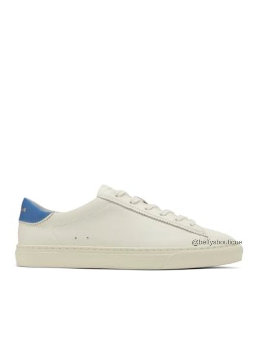Lace-Up Low-Top Leather Sneaker Comfortable Casual Everyday Shoe